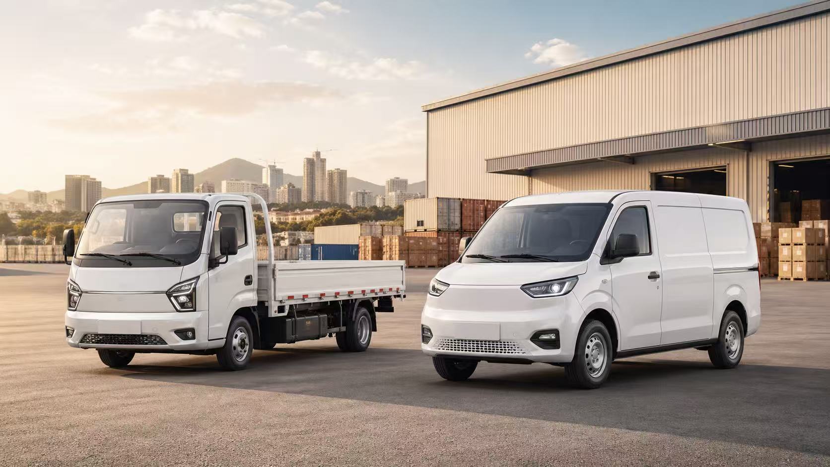 Left-Hand Drive Electric Commercial Vehicles for Ethiopia and Emerging EV Markets