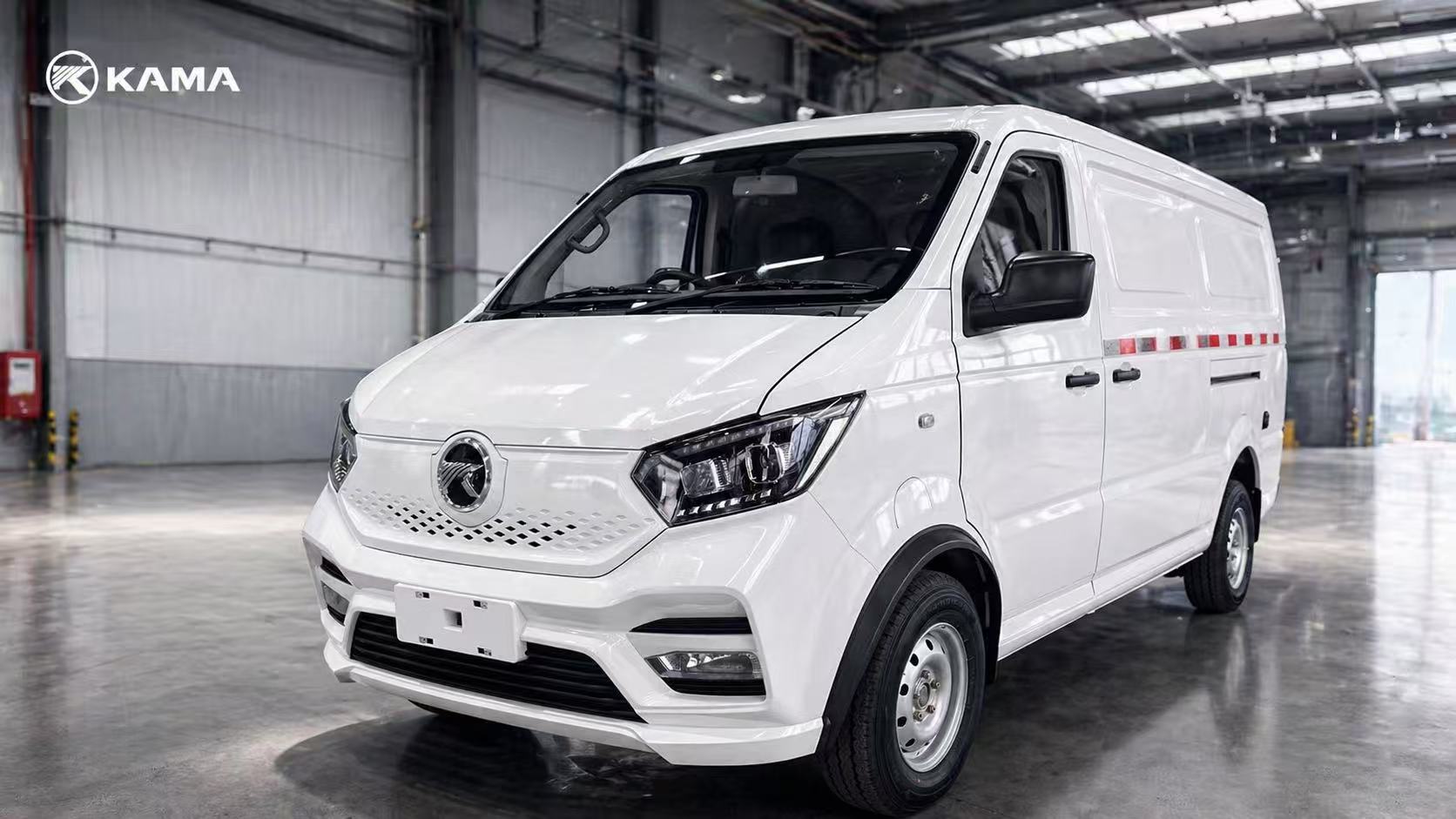 KAMA LHD Electric Mini Bus 11–14 Seats | 300km Range EV Passenger Van for Shuttle & Fleet Use