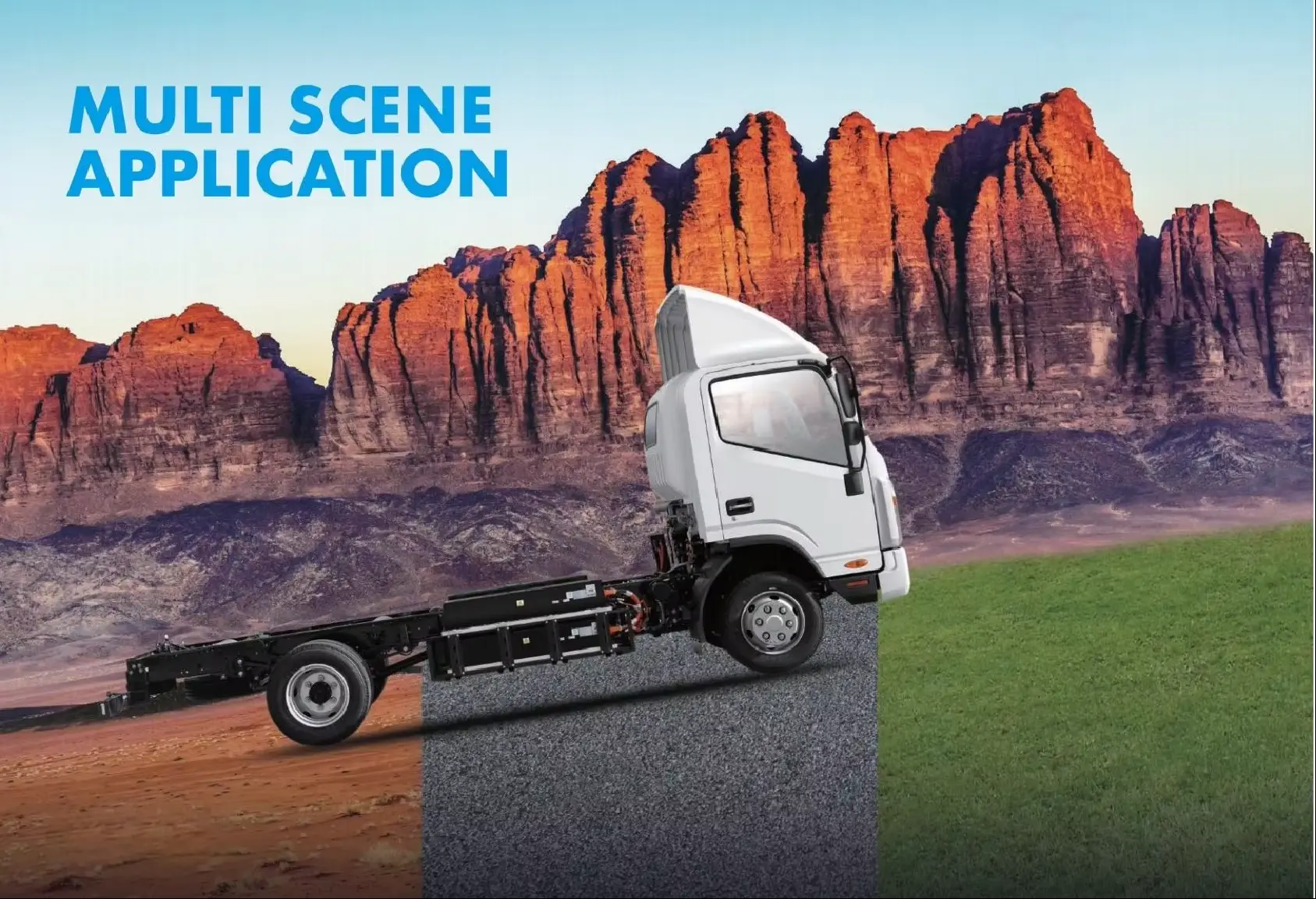 KAMA 2x4 Pure Electric Mini Van | EV Light Cargo Van for Urban Delivery