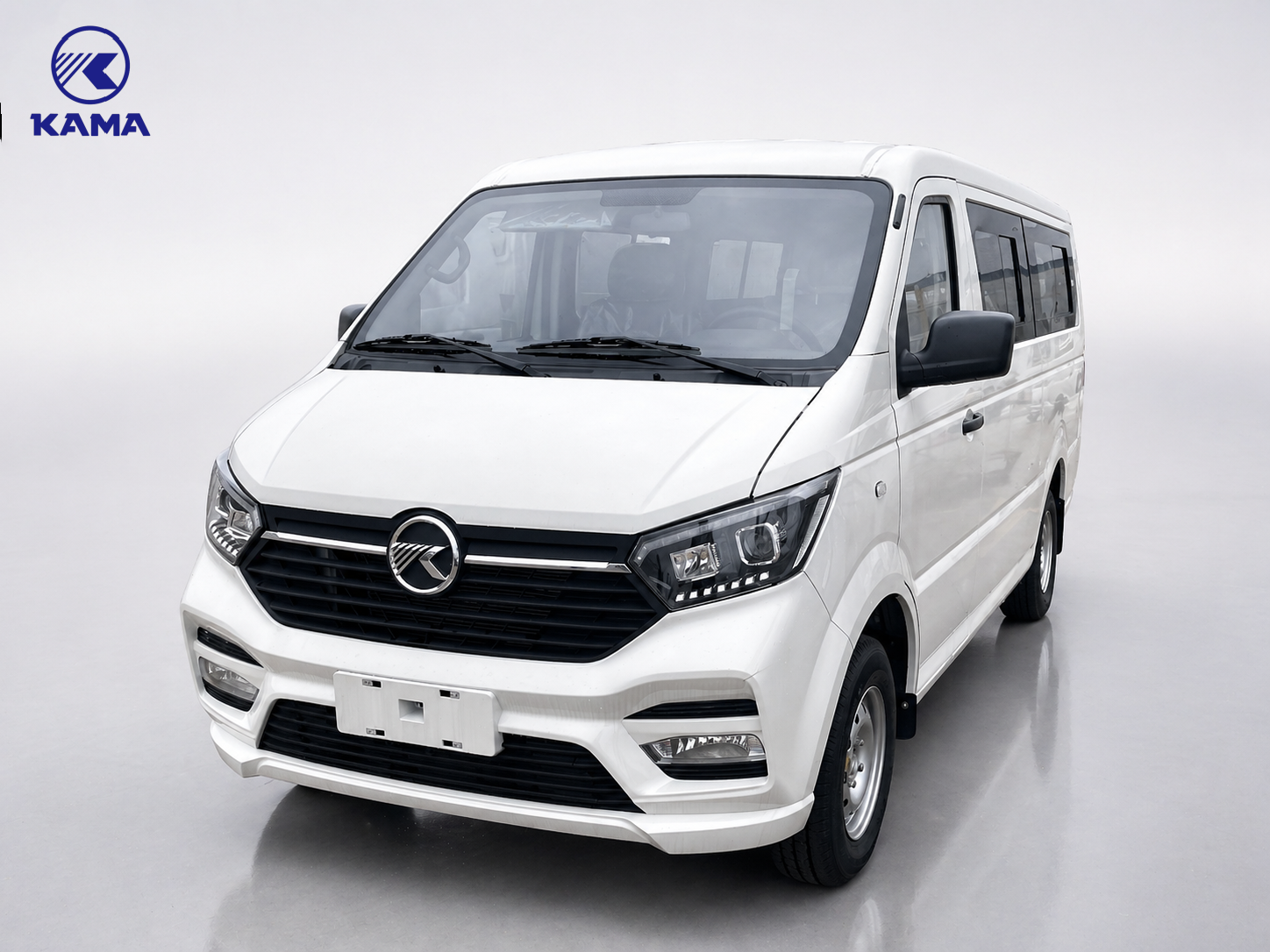 KAMA LHD Electric Mini Bus 11–14 Seats | 300km Range EV Passenger Van for Shuttle & Fleet Use