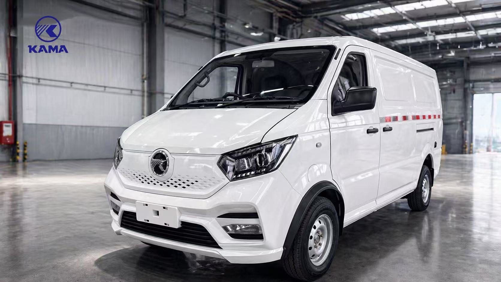 KAMA ESP8 Fast Charging Electric Minibus 18 Seats | Pure Electric Passenger Van