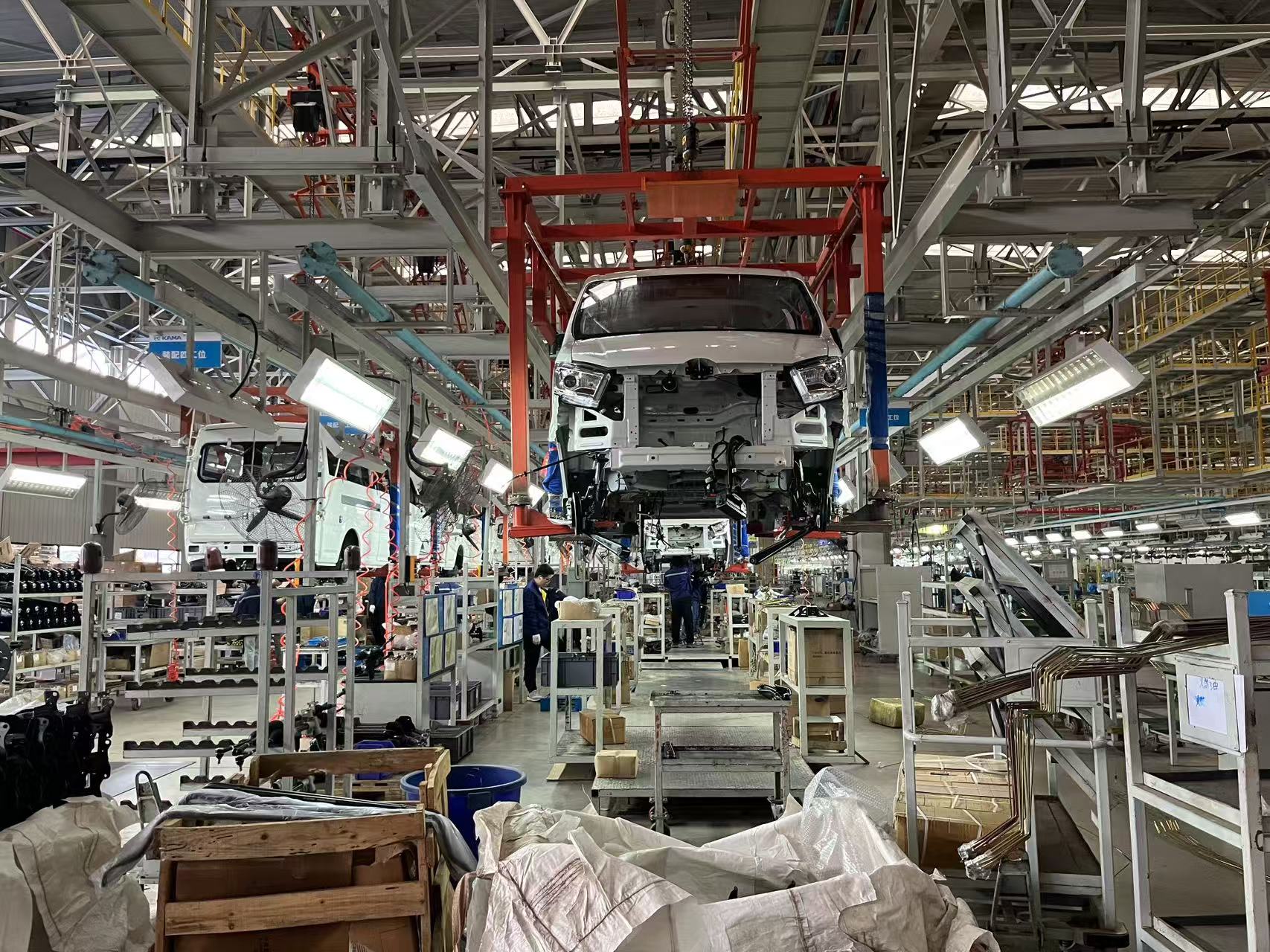SKD CKD Vehicle Assembly Solution for Electric Commercial Vehicles and Light Trucks