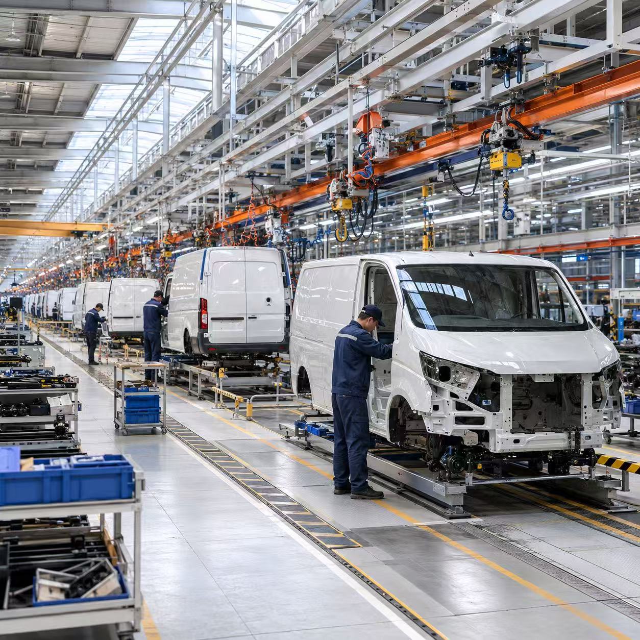 SKD CKD Vehicle Assembly Solution for Electric Commercial Vehicles and Light Trucks